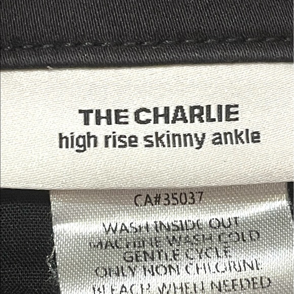 Joe’s Charlie High Rise Skinny Frayed Ankle Jeans - Picture 9 of 10